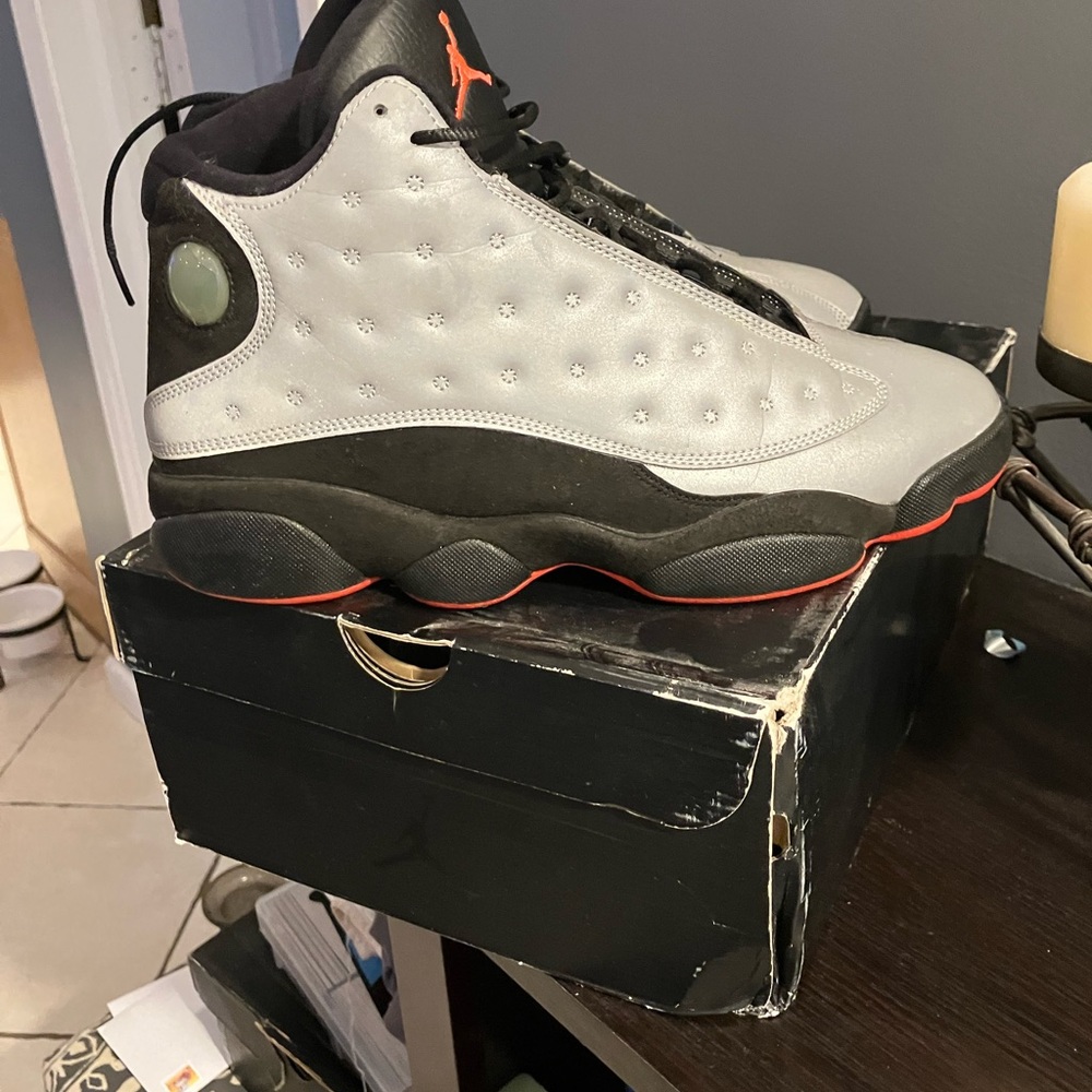 Reflected Jordan 13’s